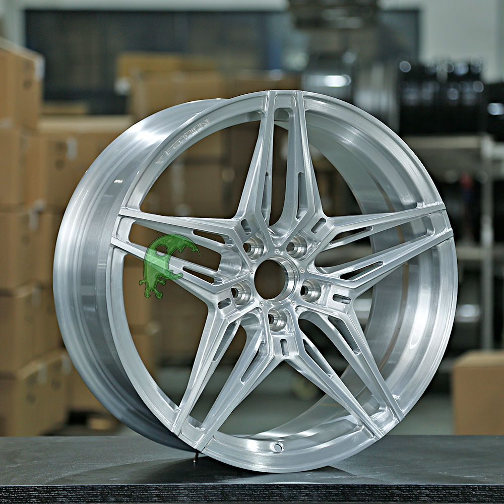JDM Style Forged Wheel 1 Piece Design Customization By T6061-T6 Aluminum Alloy