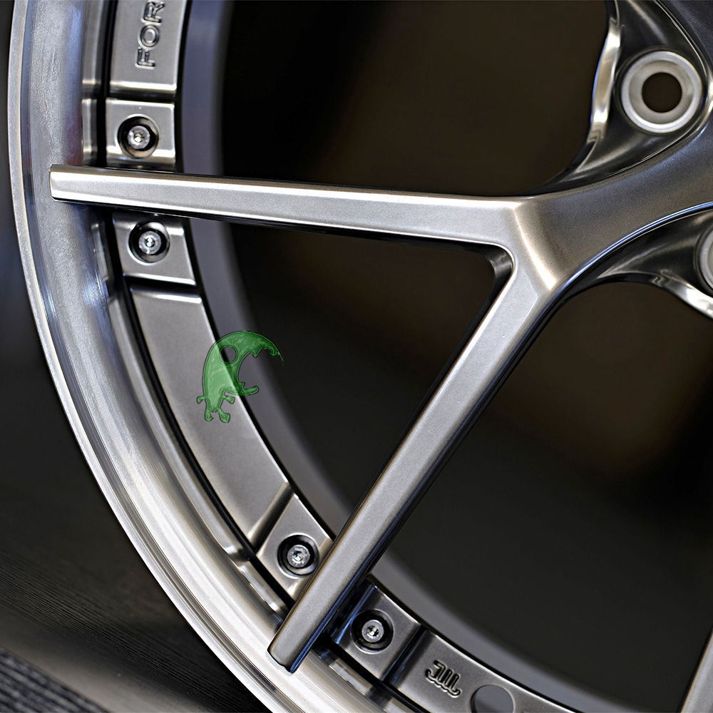 BBS Style Forged Wheel 2 Pieces Design Customization By T6061-T6 Aluminum Alloy