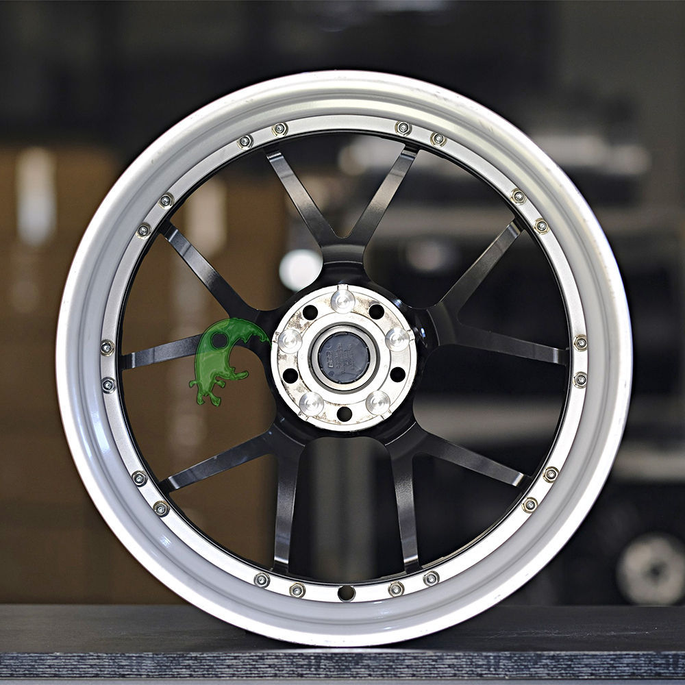 BBS Style Forged Wheel 2 Pieces Design Customization By T6061-T6 Aluminum Alloy