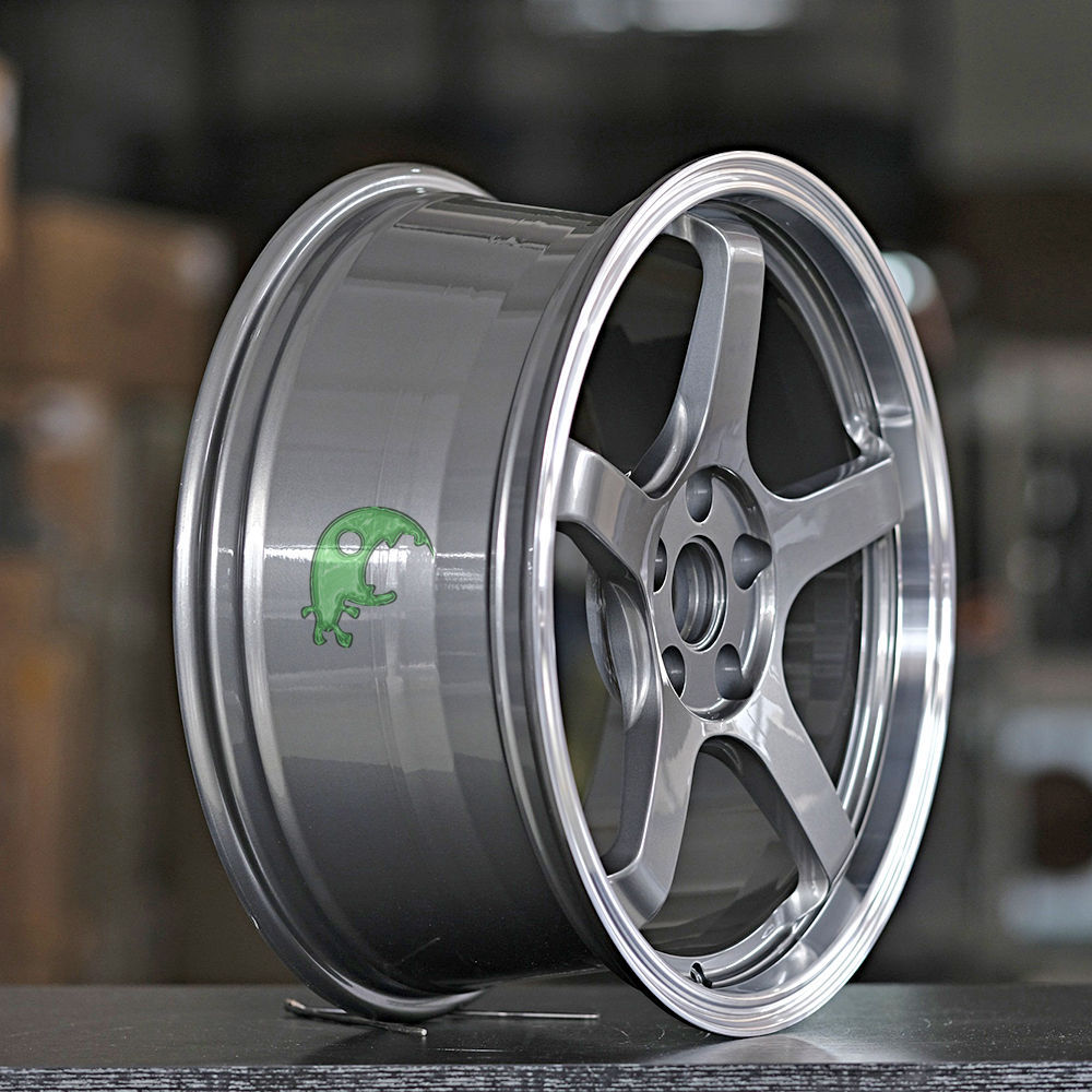 JDM Style Forged Wheel 1 Piece Design Customization By T6061-T6 Aluminum Alloy