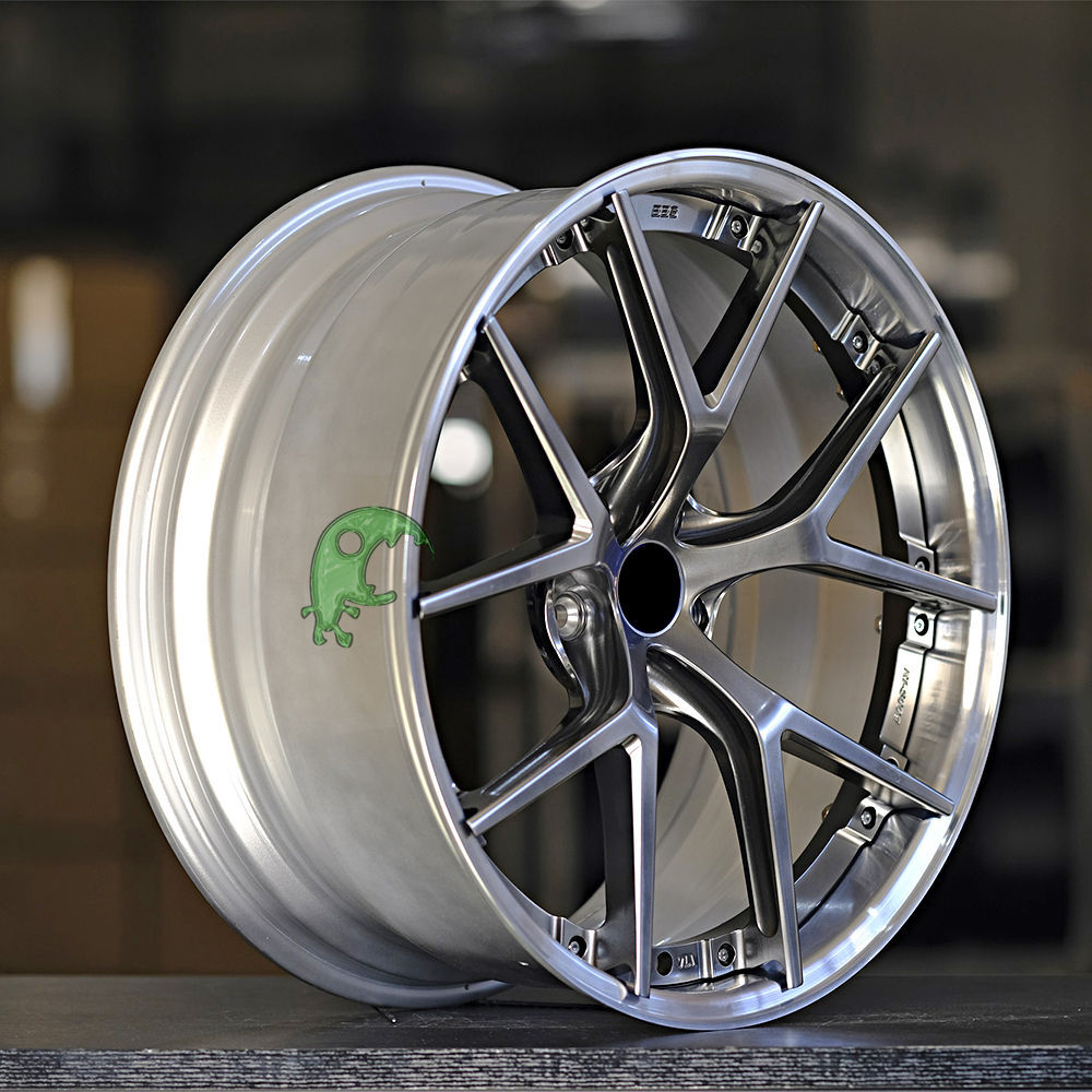 BBS Style Forged Wheel 2 Pieces Design Customization By T6061-T6 Aluminum Alloy