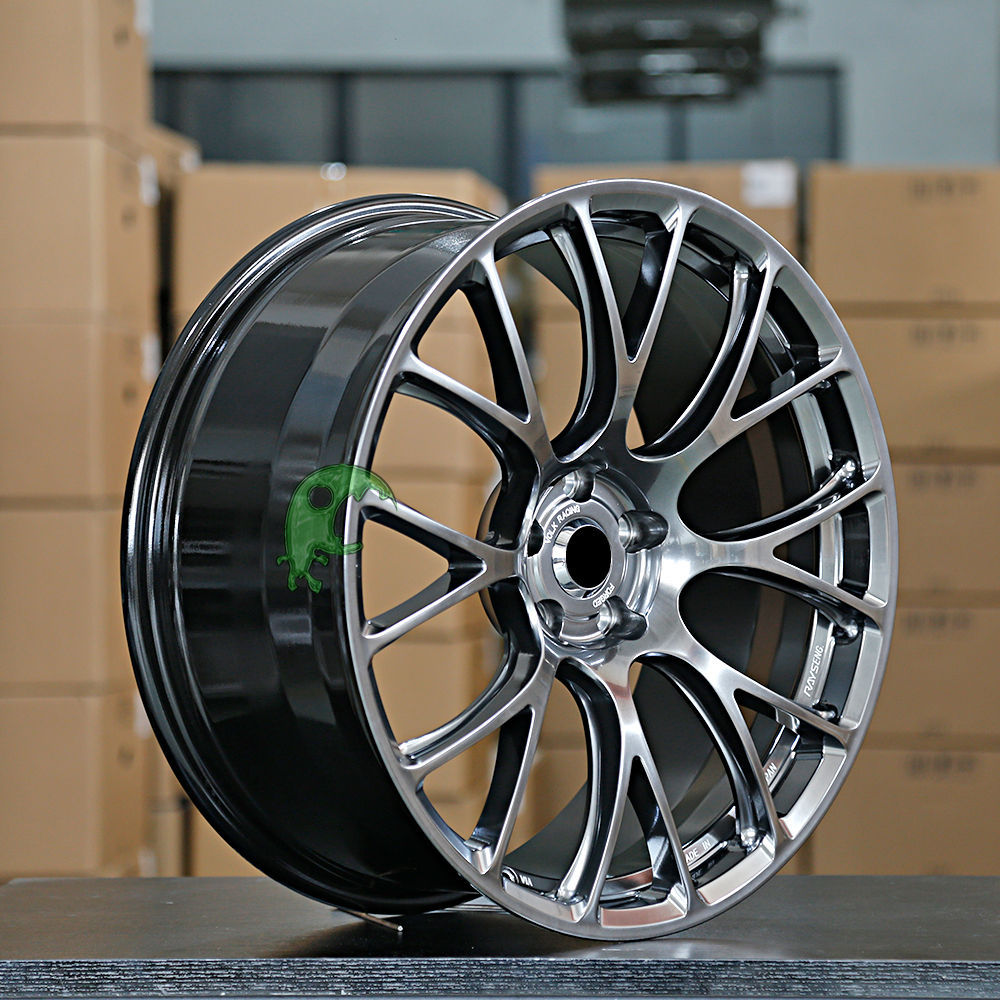 JDM Style Forged Wheel 1 Piece Design Customization By T6061-T6 Aluminum Alloy