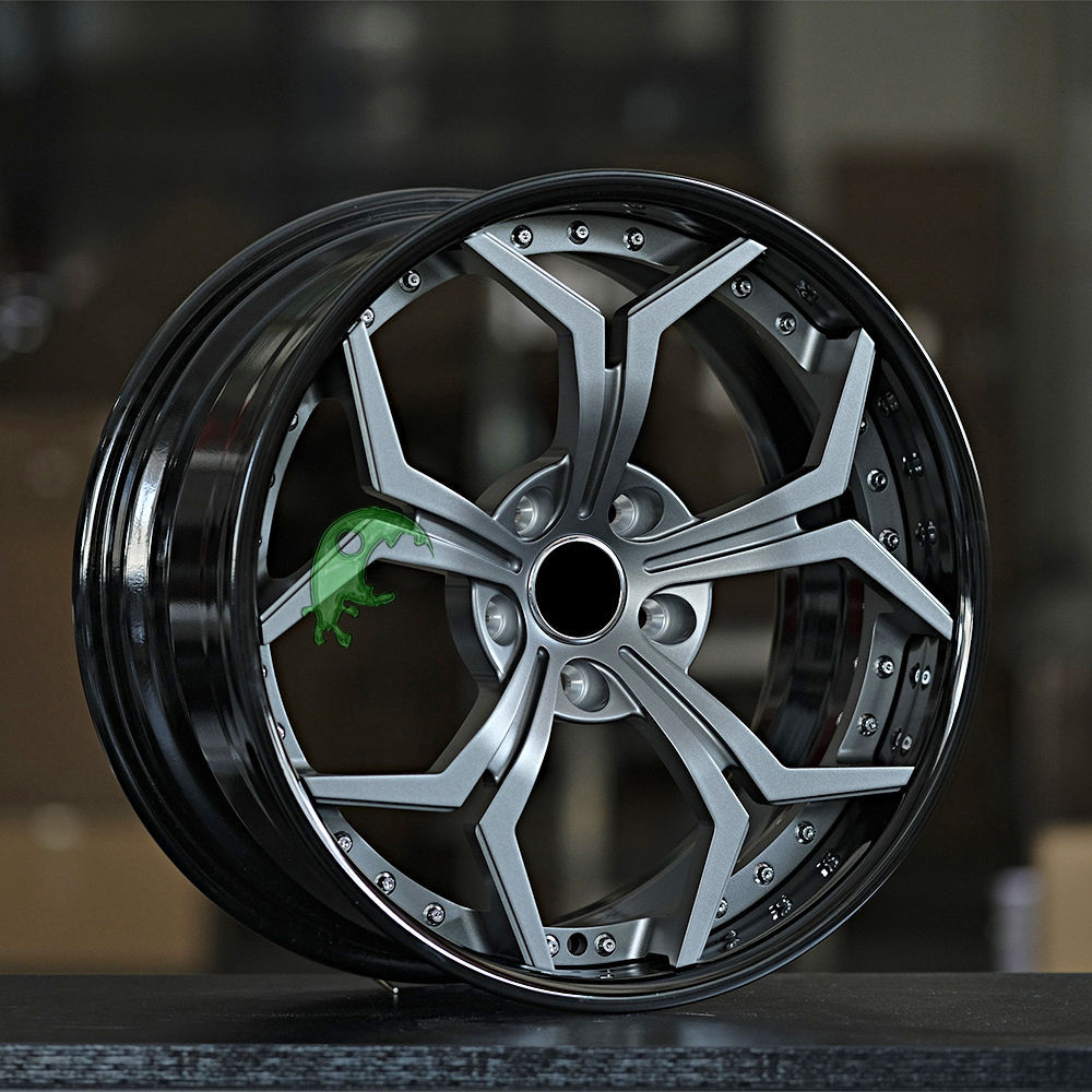 AUDI Customized Style Forged Wheel 2 Pieces Design Customization By T6061-T6 Aluminum Alloy