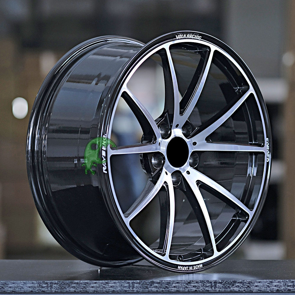 JDM Style Forged Wheel 1 Piece Design Customization By T6061-T6 Aluminum Alloy