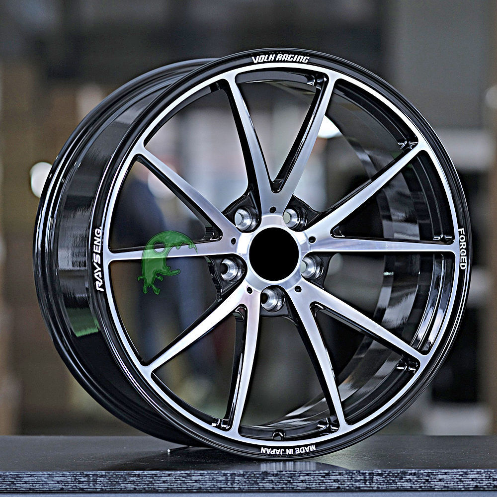 JDM Style Forged Wheel 1 Piece Design Customization By T6061-T6 Aluminum Alloy