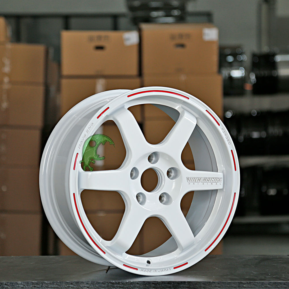 JDM Style Forged Wheel 1 Piece Design Customization By T6061-T6 Aluminum Alloy