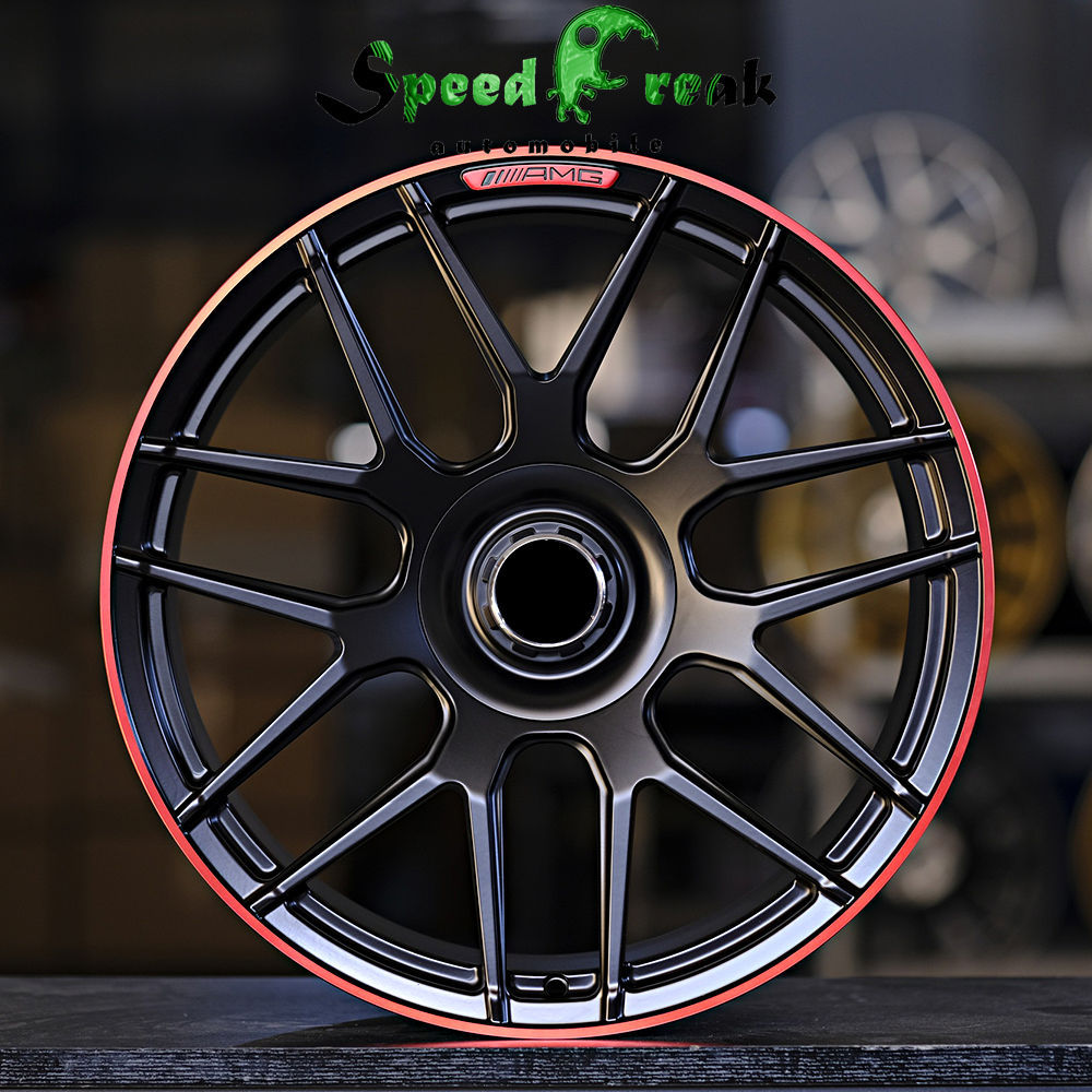 Mercedes Benz AMG Style Forged Wheel 1 Piece Design Customization By T6061-T6 Aluminum Alloy
