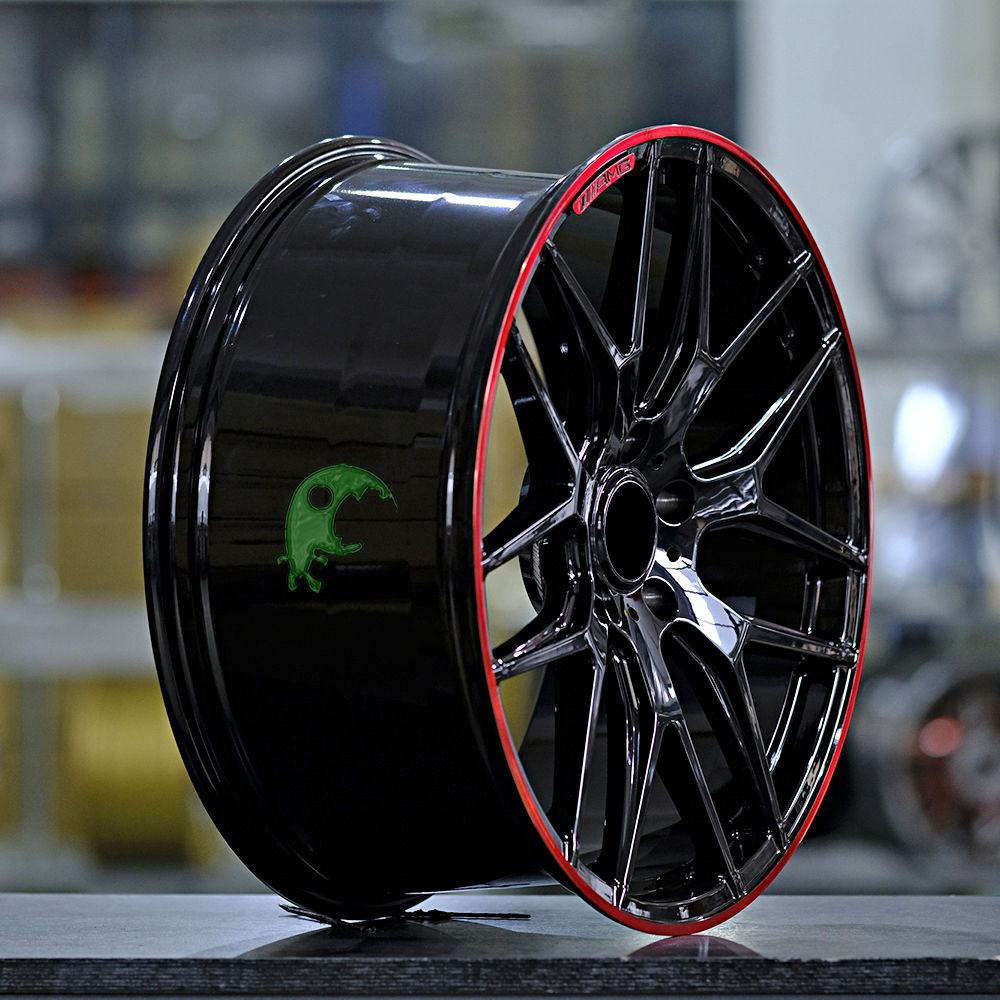 Mercedes Benz AMG Style Forged Wheel 1 Piece Design Customization By T6061-T6 Aluminum Alloy