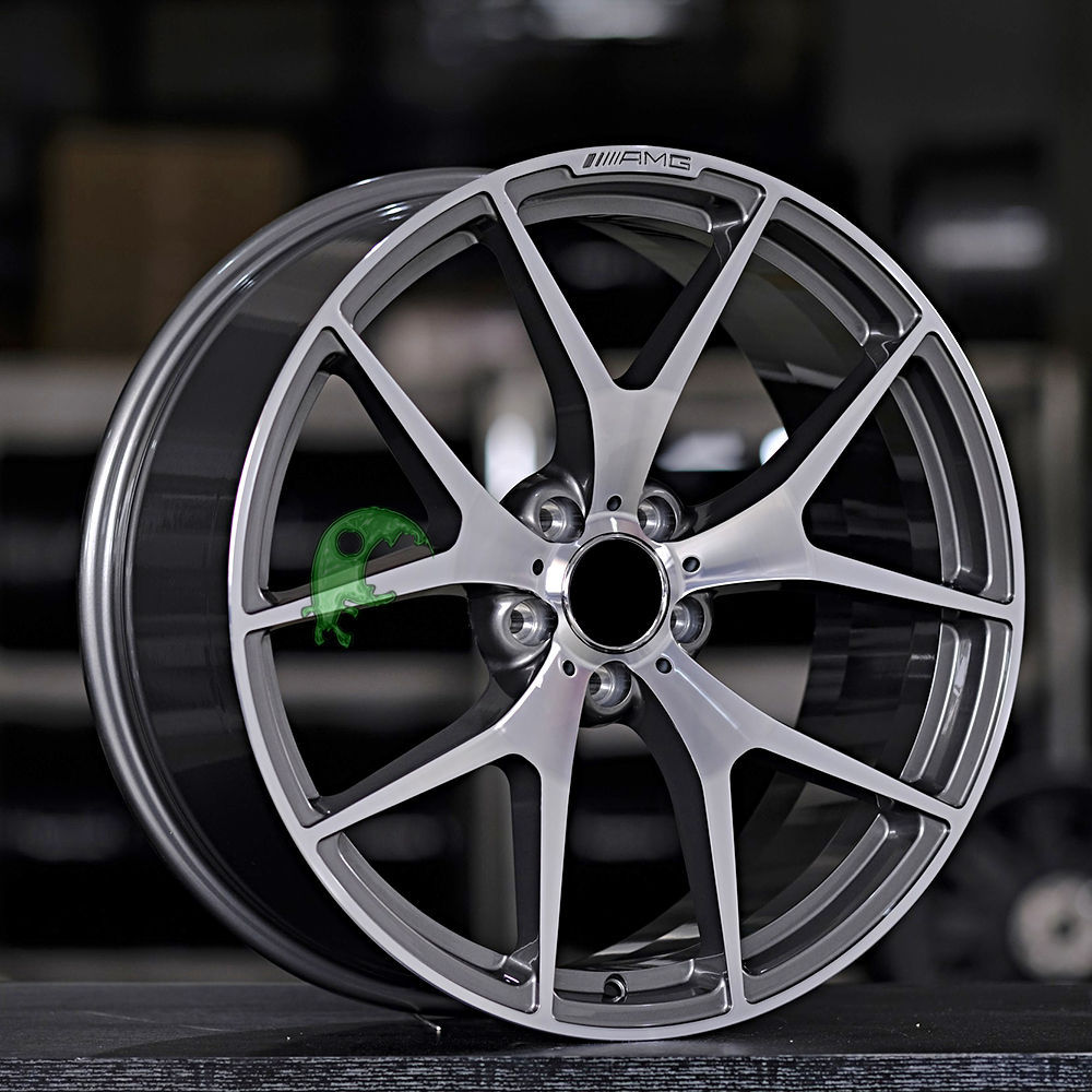 Mercedes Benz AMG Style Forged Wheel 1 Piece Design Customization By T6061-T6 Aluminum Alloy