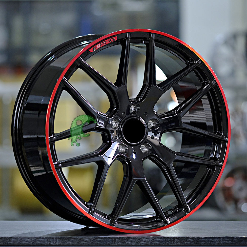 Mercedes Benz AMG Style Forged Wheel 1 Piece Design Customization By T6061-T6 Aluminum Alloy