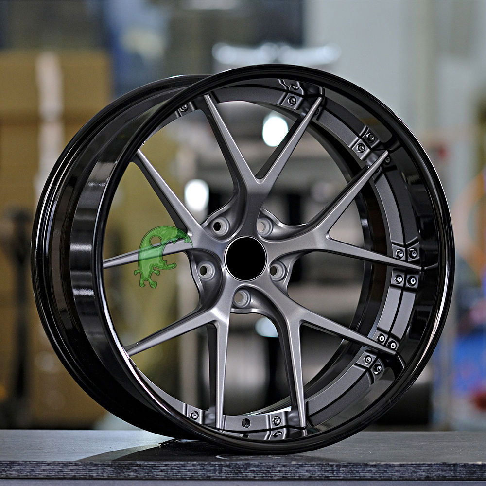 BMW Customized Style Forged Wheel 2 Pieces Design Customization By T6061-T6 Aluminum Alloy
