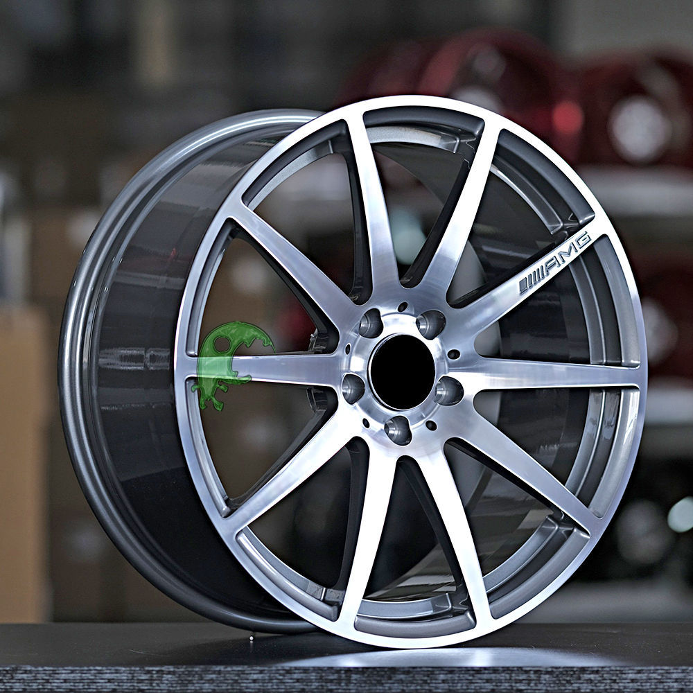 Mercedes Benz AMG Style Forged Wheel 1 Piece Design Customization By T6061-T6 Aluminum Alloy