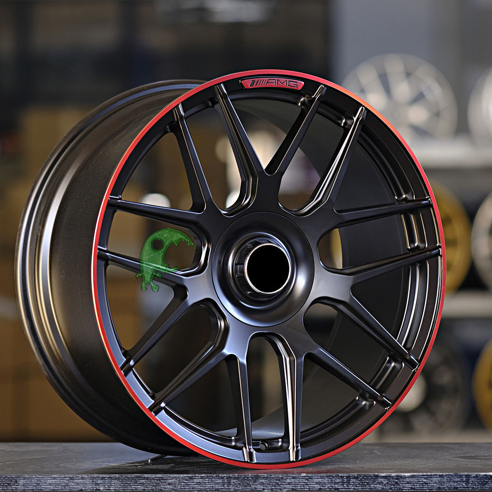 Mercedes Benz AMG Style Forged Wheel 1 Piece Design Customization By T6061-T6 Aluminum Alloy