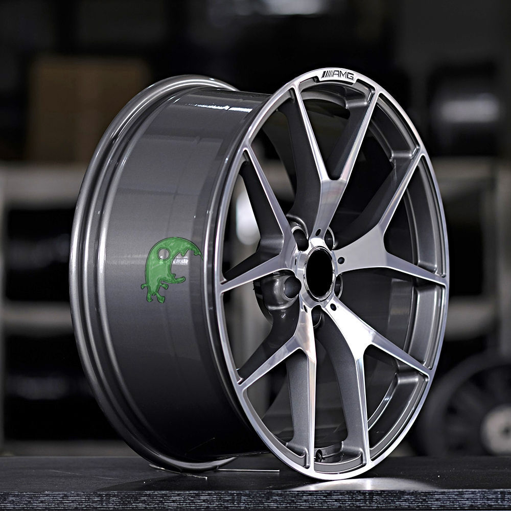 Mercedes Benz AMG Style Forged Wheel 1 Piece Design Customization By T6061-T6 Aluminum Alloy