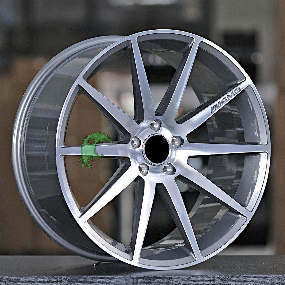 Mercedes Benz AMG Style Forged Wheel 1 Piece Design Customization By T6061-T6 Aluminum Alloy