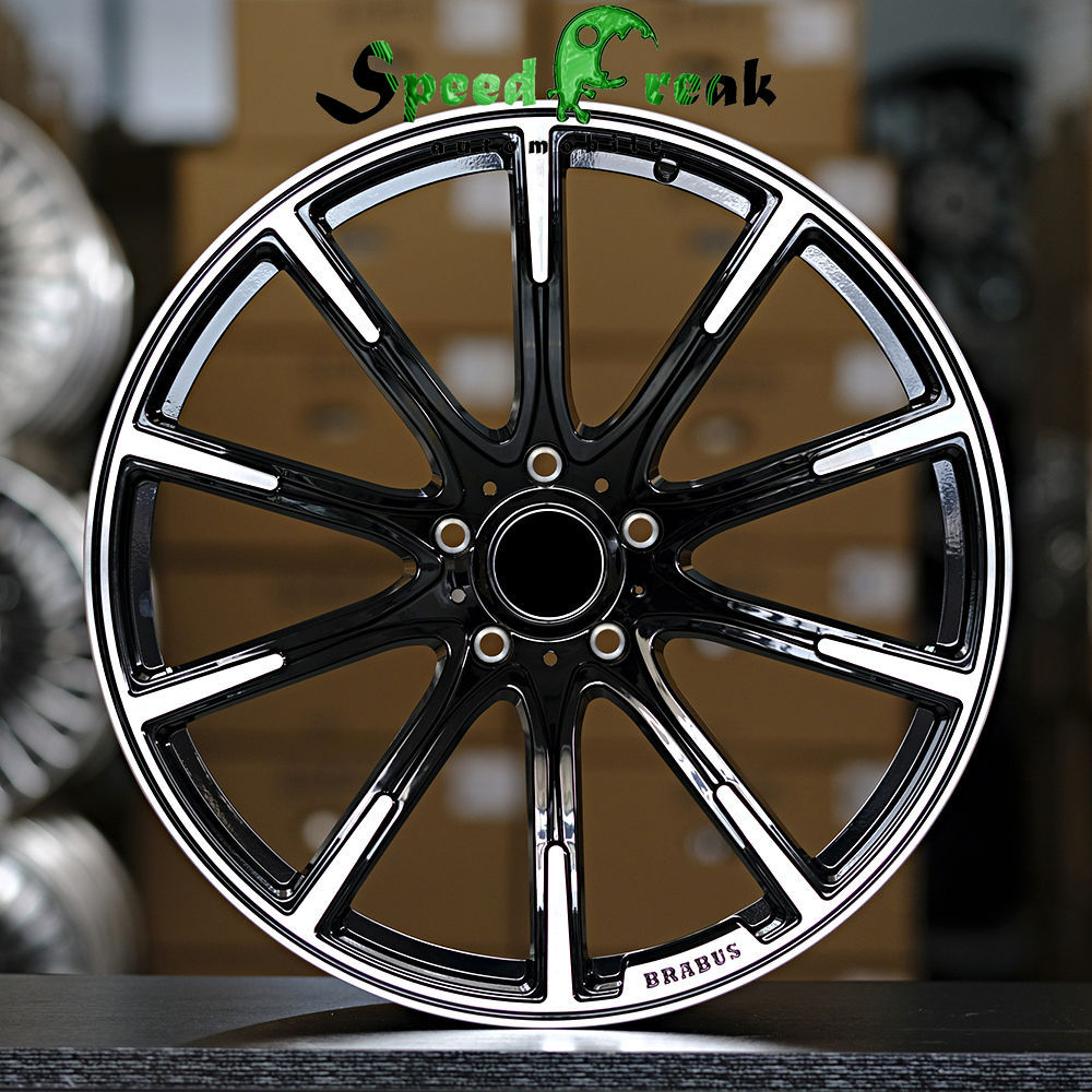 Mercedes Benz Brabus Style Forged Wheel 1 Piece Design Customization By T6061-T6 Aluminum Alloy