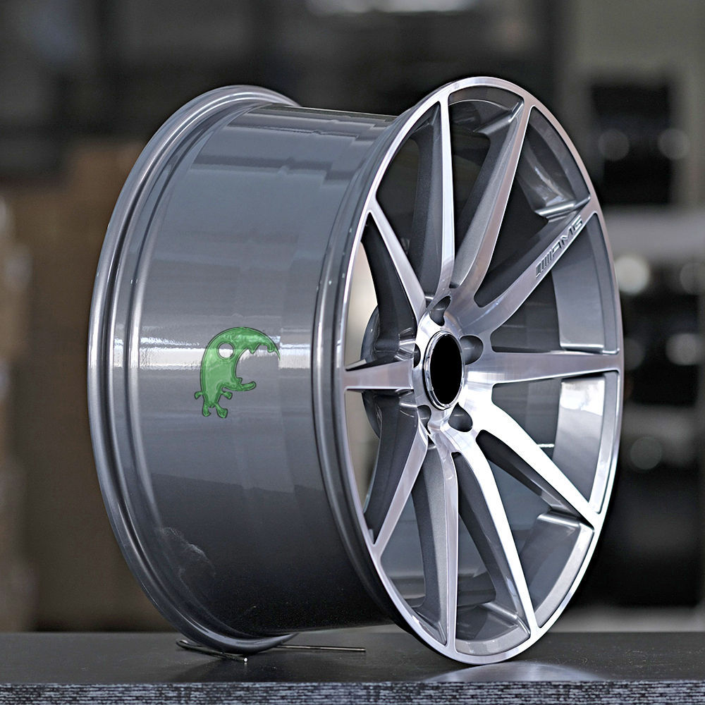 Mercedes Benz AMG Style Forged Wheel 1 Piece Design Customization By T6061-T6 Aluminum Alloy