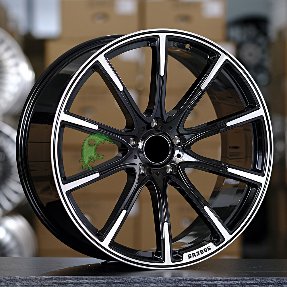 Mercedes Benz Brabus Style Forged Wheel 1 Piece Design Customization By T6061-T6 Aluminum Alloy