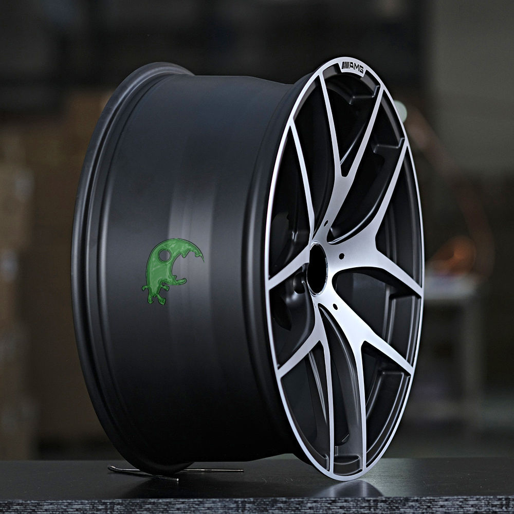 Mercedes Benz AMG Style Forged Wheel 1 Piece Design Customization By T6061-T6 Aluminum Alloy