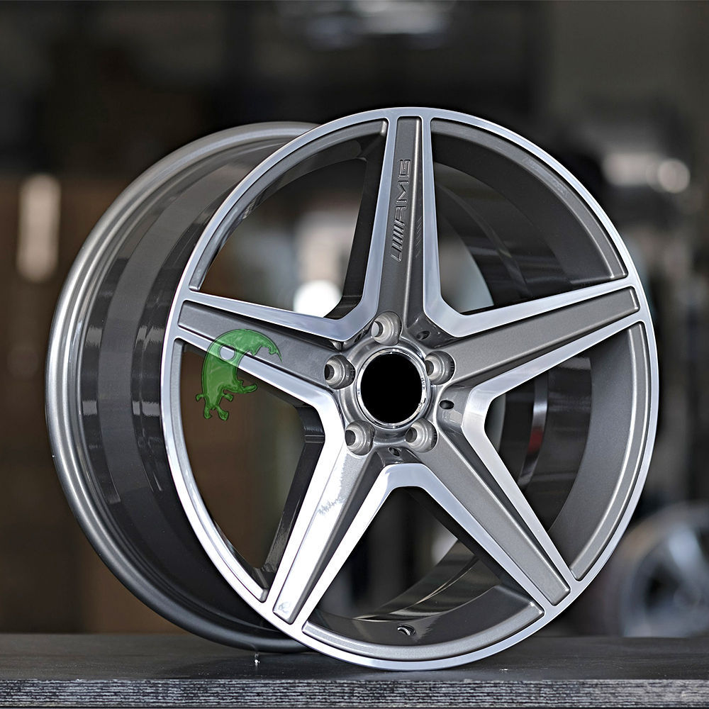 Mercedes Benz AMG Style Forged Wheel 1 Piece Design Customization By T6061-T6 Aluminum Alloy