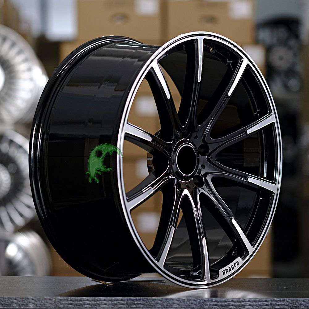 Mercedes Benz Brabus Style Forged Wheel 1 Piece Design Customization By T6061-T6 Aluminum Alloy