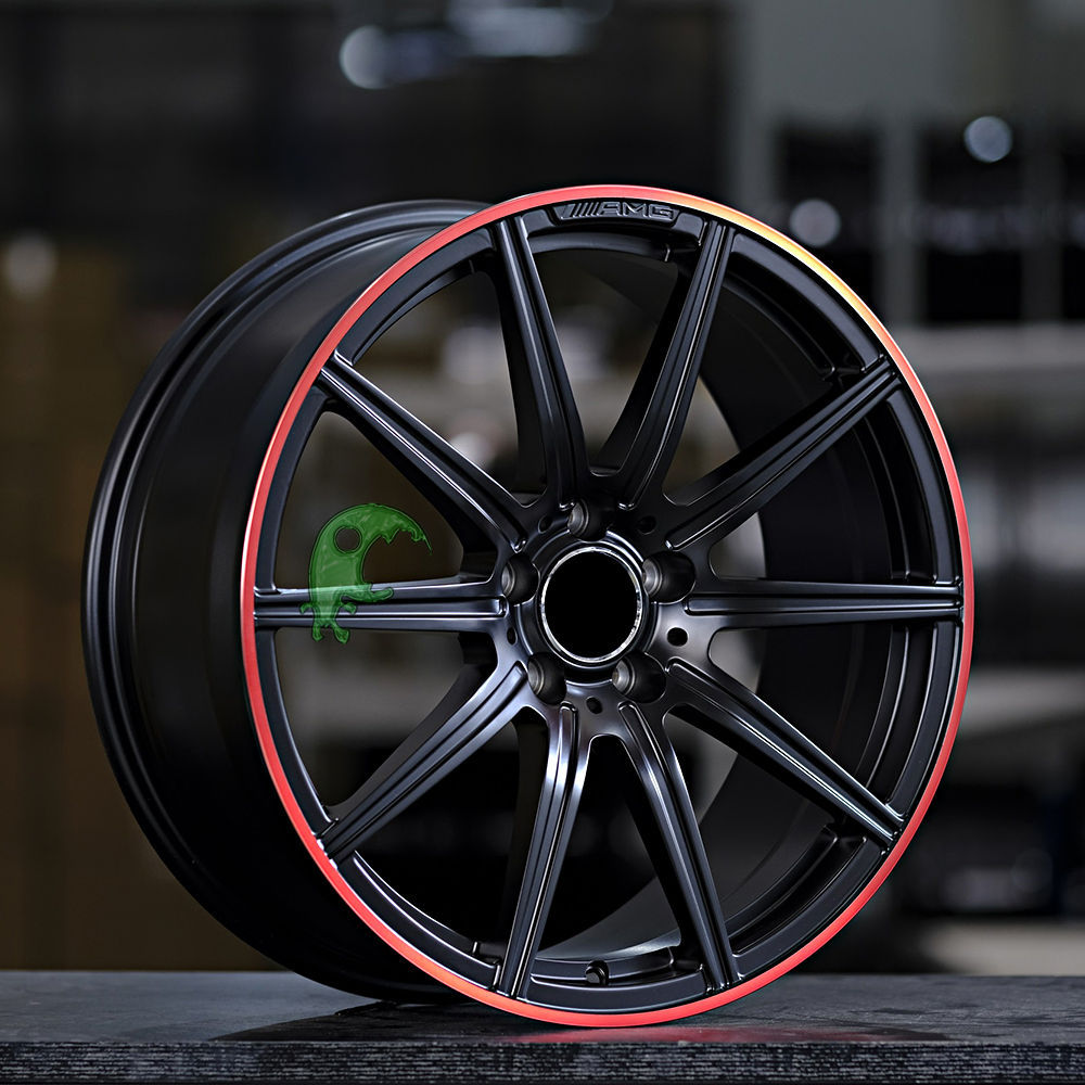 Mercedes Benz AMG Style Forged Wheel 1 Piece Design Customization By T6061-T6 Aluminum Alloy