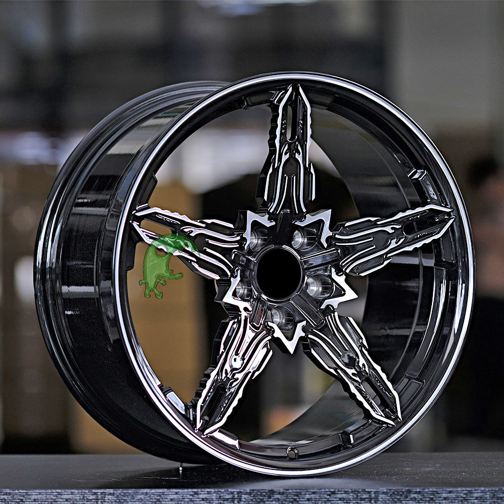 Cadillac Customized Style Forged Wheel 1 Piece Design Customization By T6061-T6 Aluminum Alloy