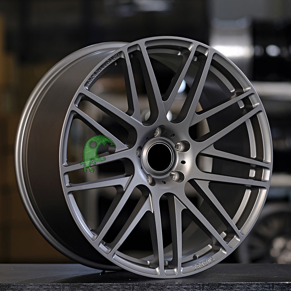 Mercedes Benz Brabus Style Forged Wheel 1 Piece Design Customization By T6061-T6 Aluminum Alloy