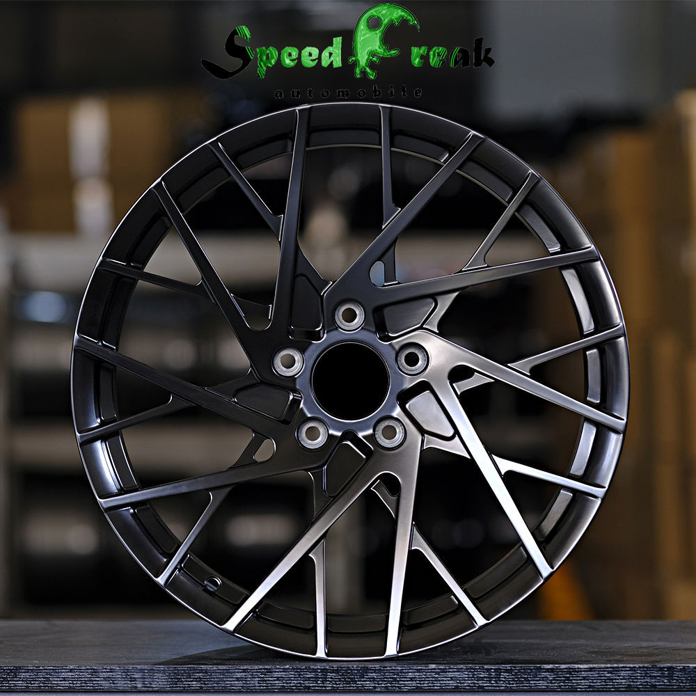 Porsche Customized Style Forged Wheel 1 Piece Design Customization By T6061-T6 Aluminum Alloy