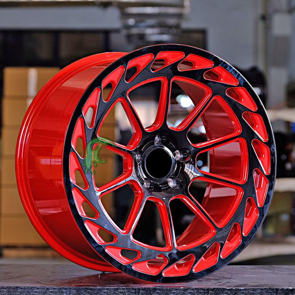 Porsche Customized Style Forged Wheel 1 Piece Design Customization By T6061-T6 Aluminum Alloy