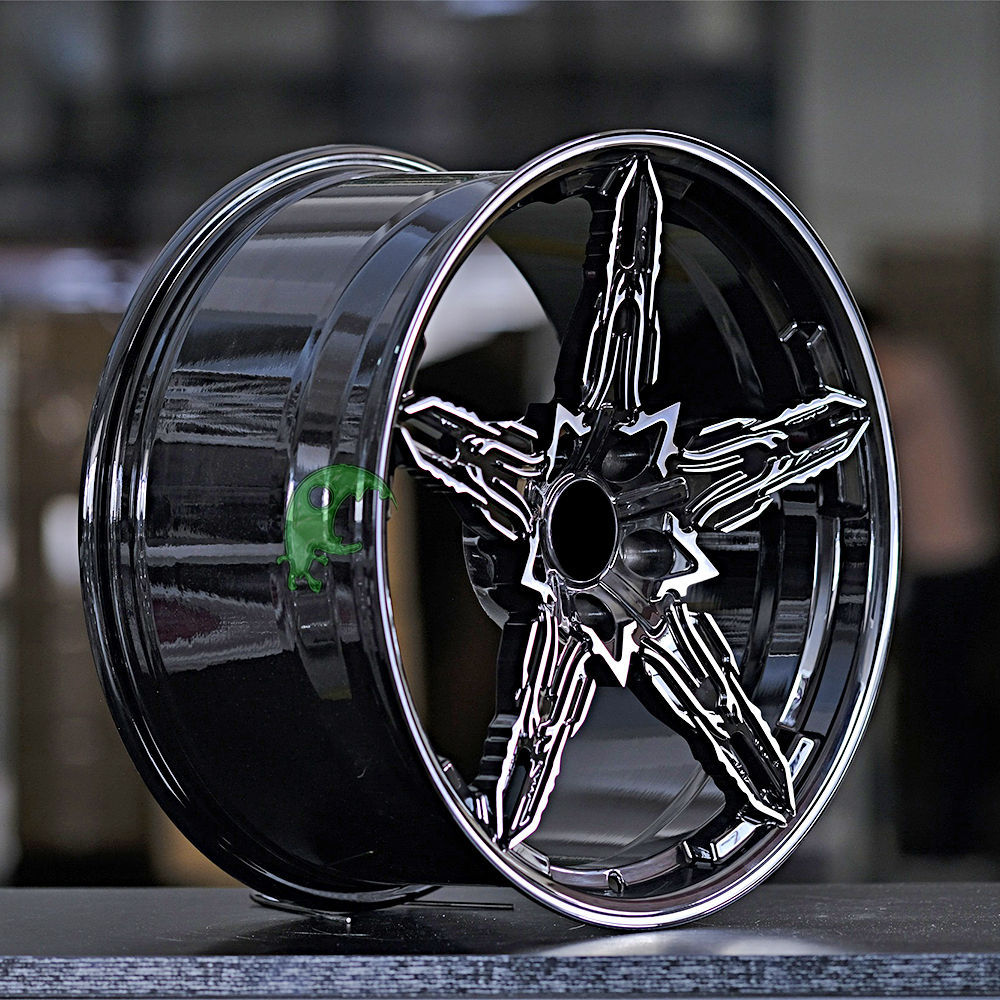 Cadillac Customized Style Forged Wheel 1 Piece Design Customization By T6061-T6 Aluminum Alloy