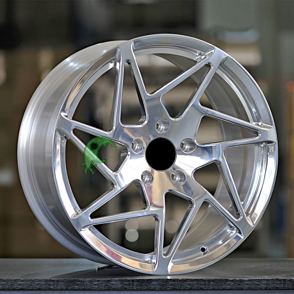 Porsche Customized Style Forged Wheel 1 Piece Design Customization By T6061-T6 Aluminum Alloy