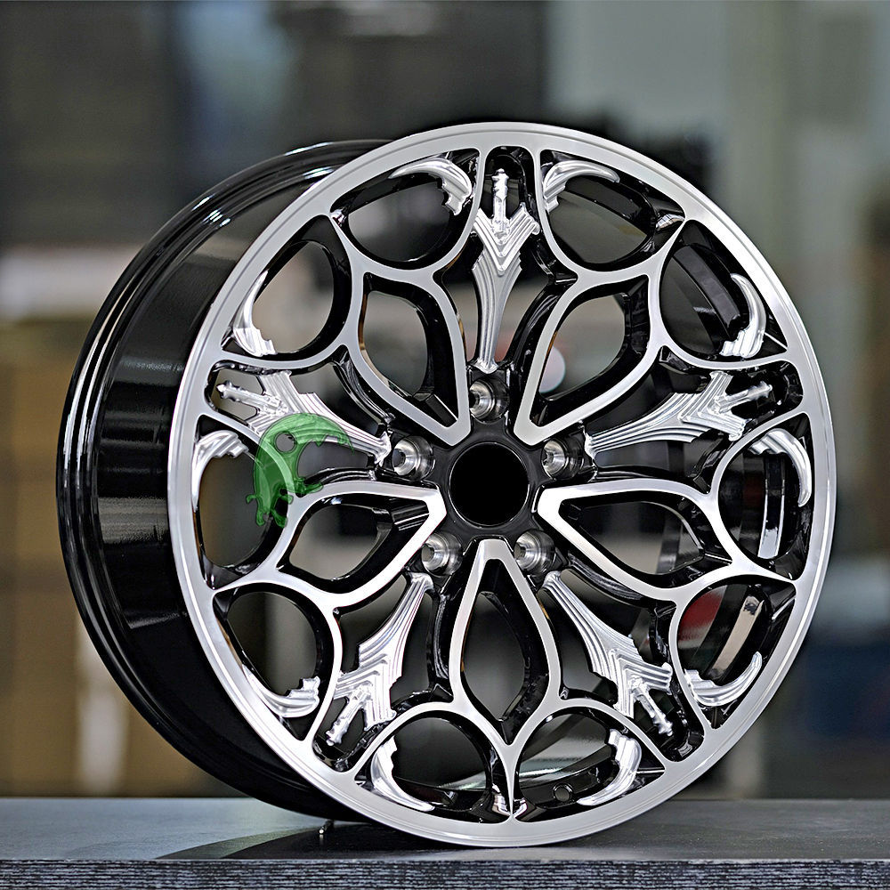 Porsche Customized Style Forged Wheel 1 Piece Design Customization By T6061-T6 Aluminum Alloy