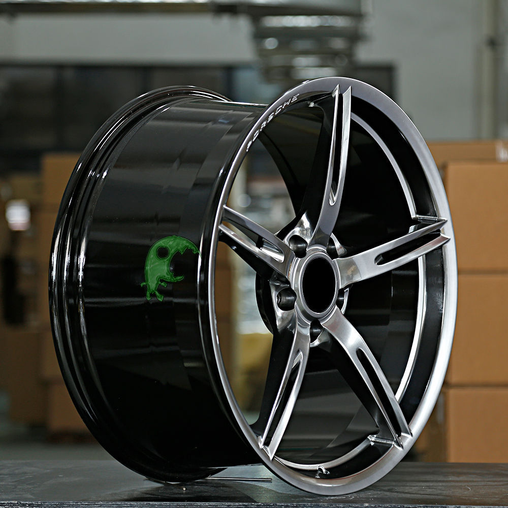 Porsche Customized Style Forged Wheel 1 Piece Design Customization By T6061-T6 Aluminum Alloy