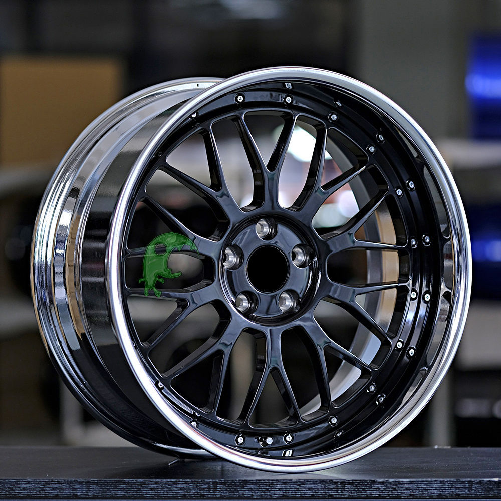Porsche Customized Style Forged Wheel 2 Pieces Design Customization By T6061-T6 Aluminum Alloy