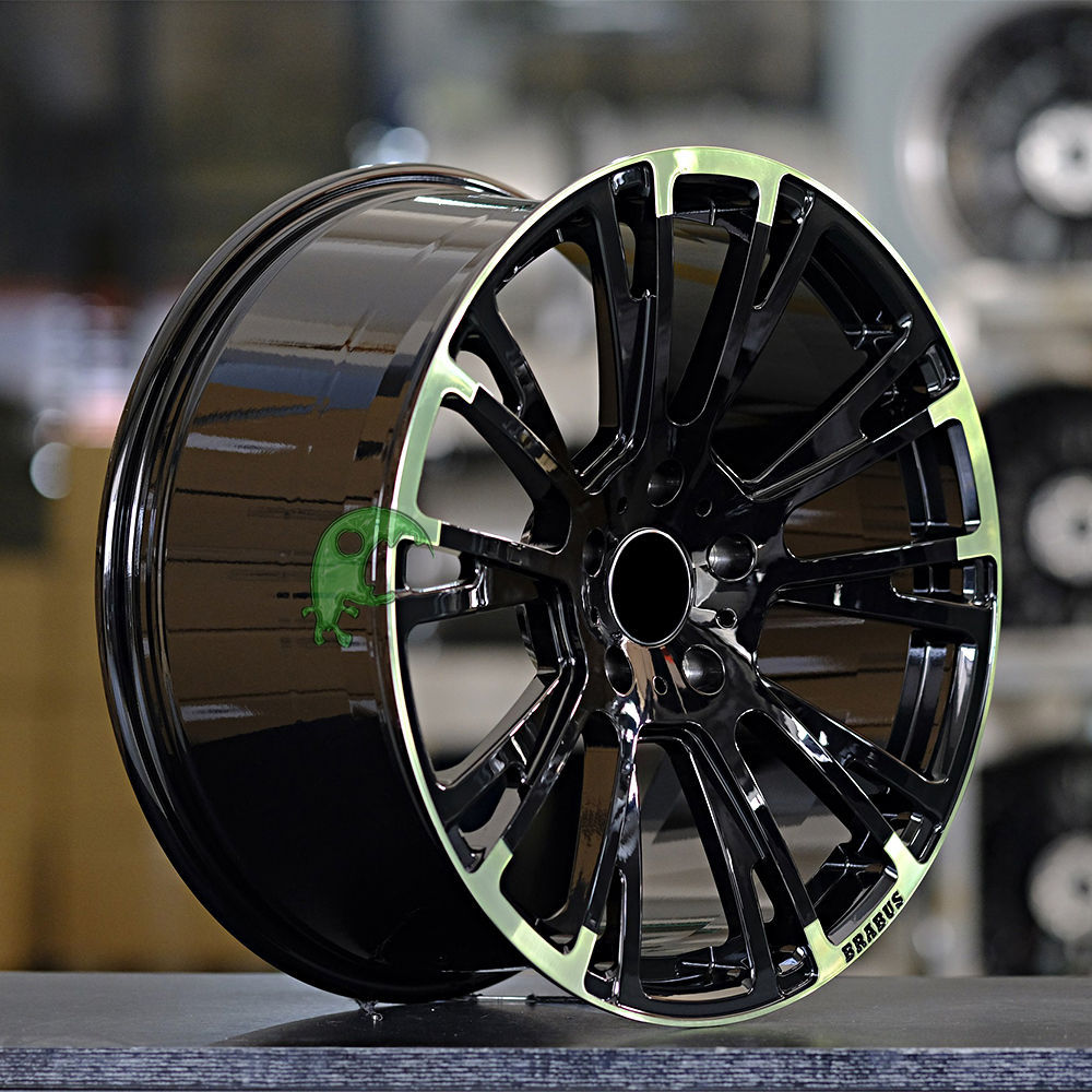 Mercedes Benz Brabus Style Forged Wheel 1 Piece Design Customization By T6061-T6 Aluminum Alloy