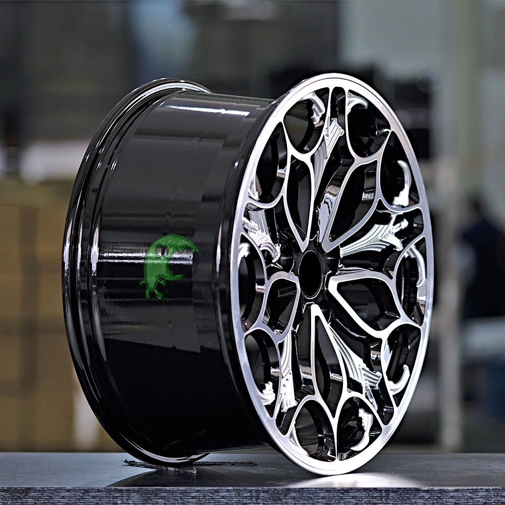 Porsche Customized Style Forged Wheel 1 Piece Design Customization By T6061-T6 Aluminum Alloy