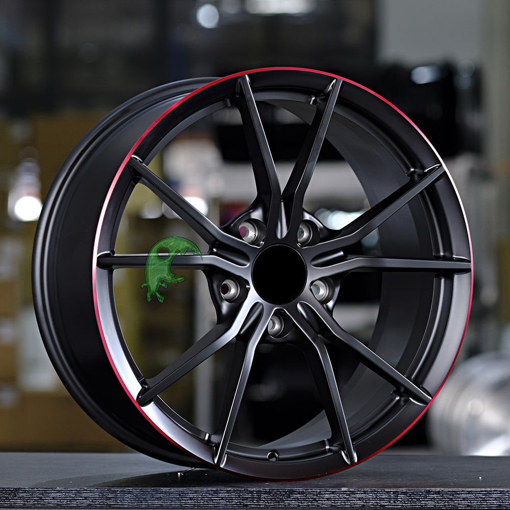 Porsche Customized Style Forged Wheel 1 Piece Design Customization By T6061-T6 Aluminum Alloy