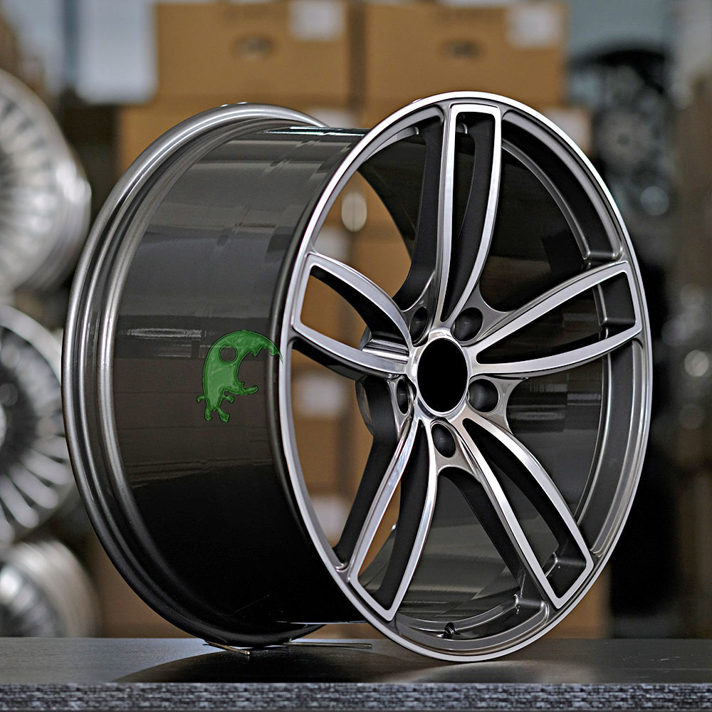 Porsche OEM Style Forged Wheel 1 Piece Design Customization By T6061-T6 Aluminum Alloy