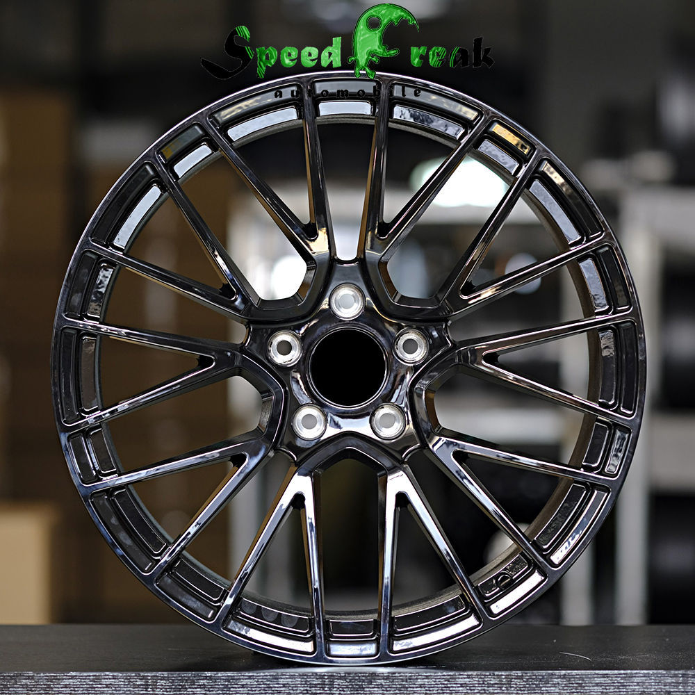 Porsche Customized Style Forged Wheel 1 Piece Design Customization By T6061-T6 Aluminum Alloy