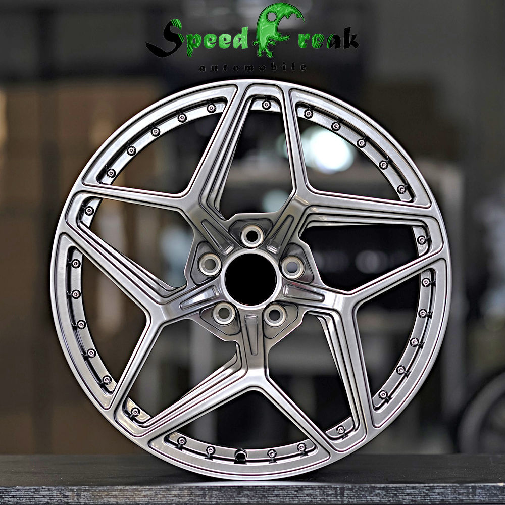 Cadillac Customized Style Forged Wheel 1 Piece Design Customization By T6061-T6 Aluminum Alloy
