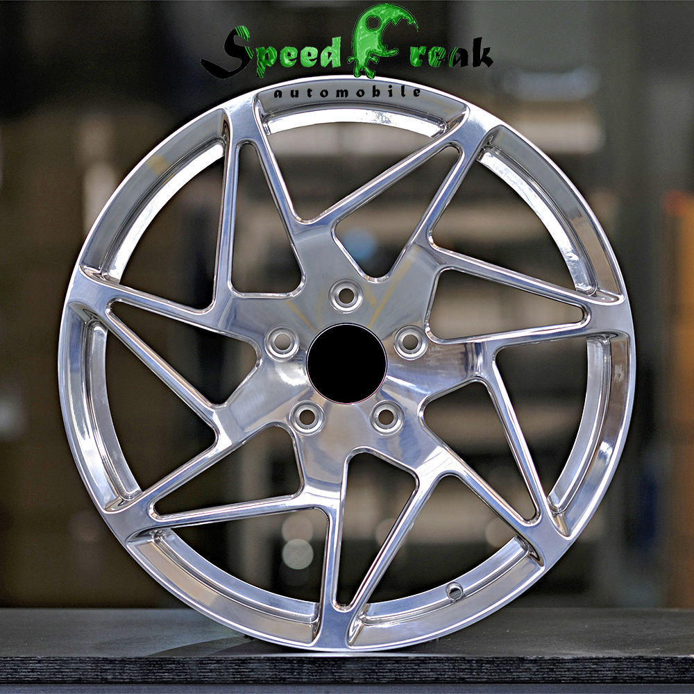 Porsche Customized Style Forged Wheel 1 Piece Design Customization By T6061-T6 Aluminum Alloy