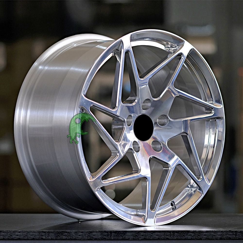 Porsche Customized Style Forged Wheel 1 Piece Design Customization By T6061-T6 Aluminum Alloy
