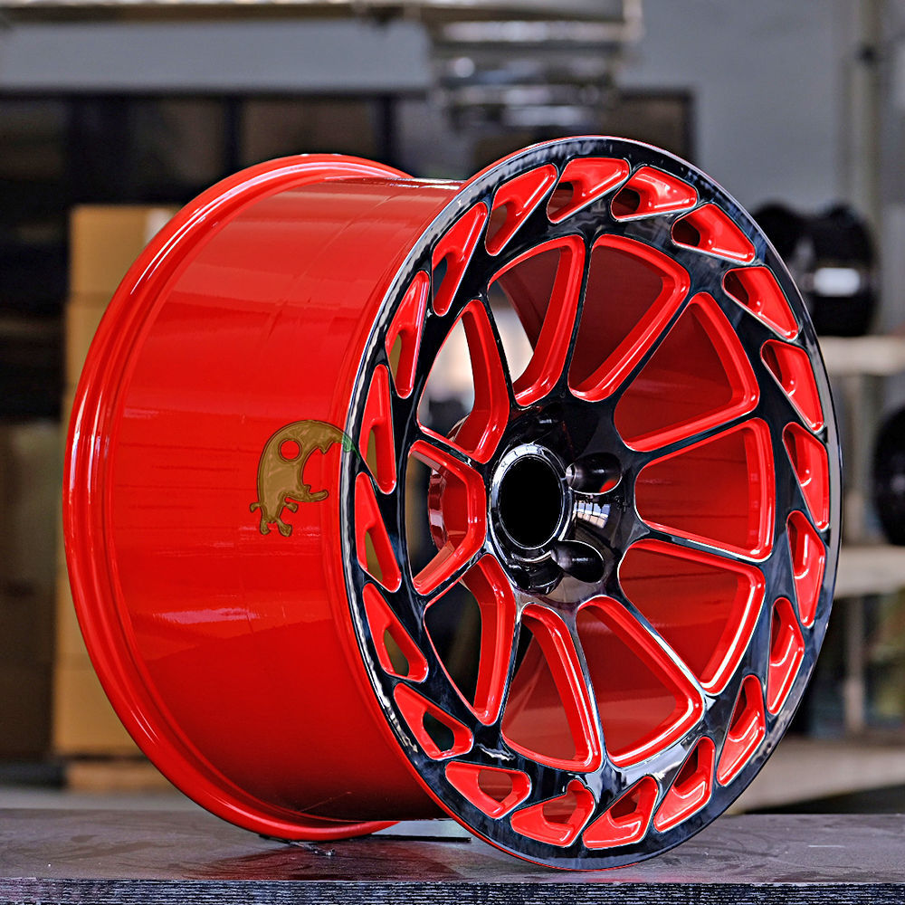 Porsche Customized Style Forged Wheel 1 Piece Design Customization By T6061-T6 Aluminum Alloy