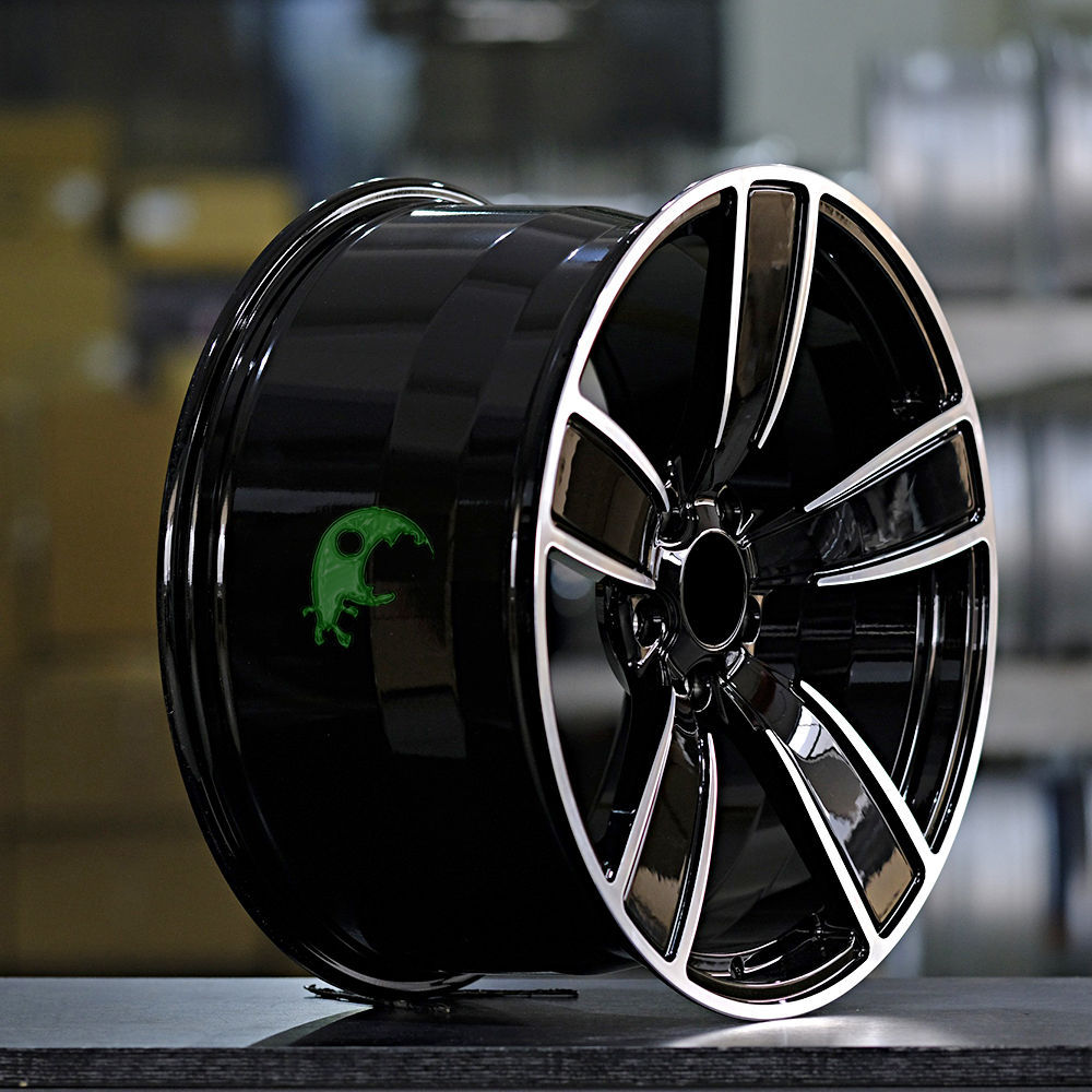 Porsche Customized Style Forged Wheel 1 Piece Design Customization By T6061-T6 Aluminum Alloy