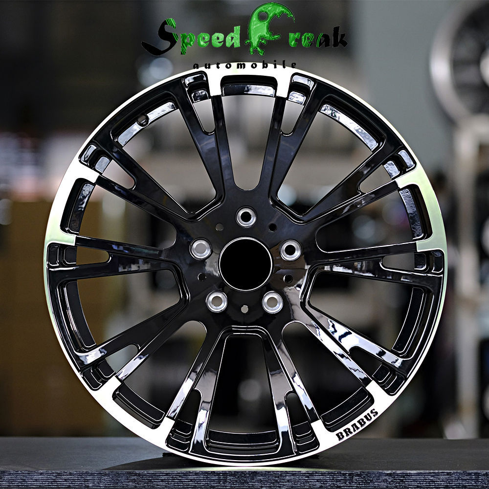 Mercedes Benz Brabus Style Forged Wheel 1 Piece Design Customization By T6061-T6 Aluminum Alloy