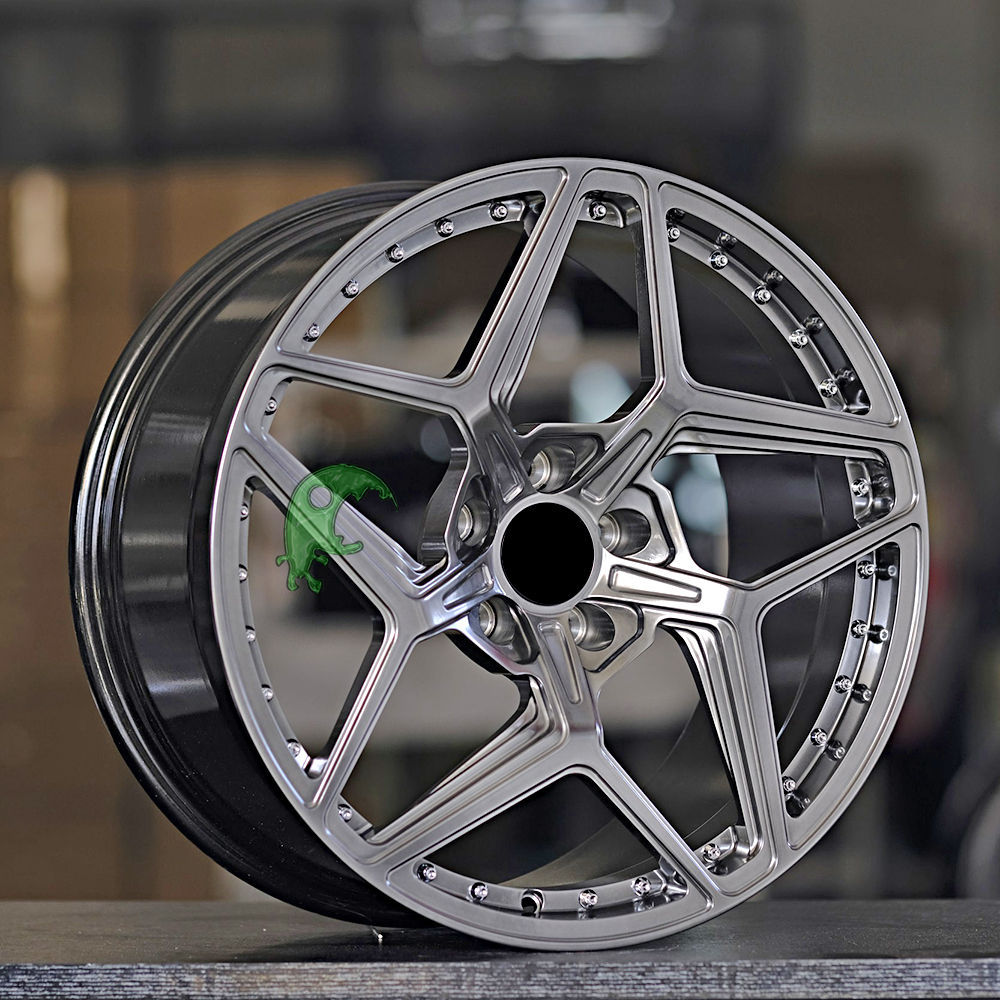 Cadillac Customized Style Forged Wheel 1 Piece Design Customization By T6061-T6 Aluminum Alloy