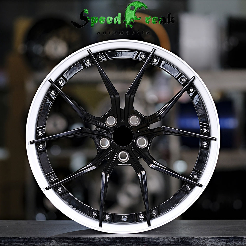 Jaguar Customized Style Forged Wheel 2 Pieces Design Customization By T6061-T6 Aluminum Alloy