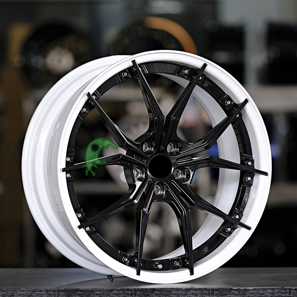 Jaguar Customized Style Forged Wheel 2 Pieces Design Customization By T6061-T6 Aluminum Alloy