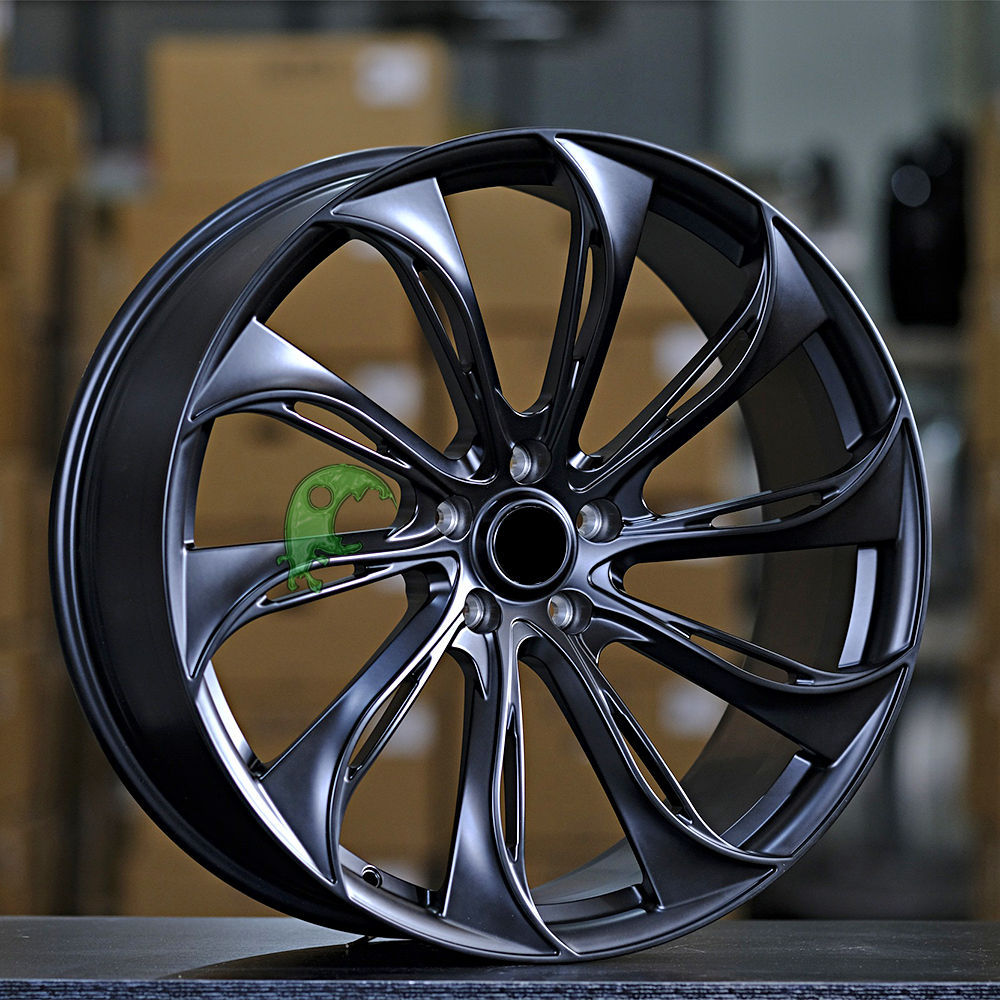 Tesla Customized Style Forged Wheel 1 Piece Design Customization By T6061-T6 Aluminum Alloy